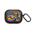 Chit Chat Club | AirPods Pro 2 / Earbuds Impact Case / Black | Image 1
