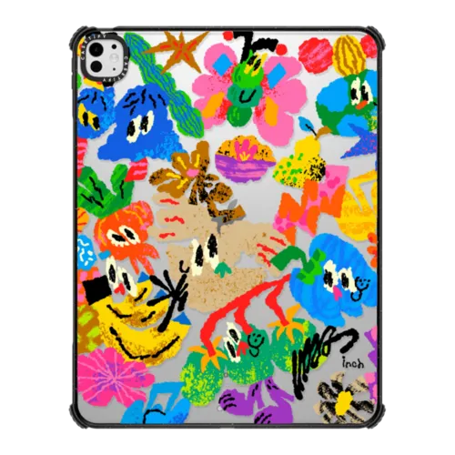 Chit Chat Club | iPad Pro 13-inch (M4/M5) / iPad Impact Case / Black | Image 1