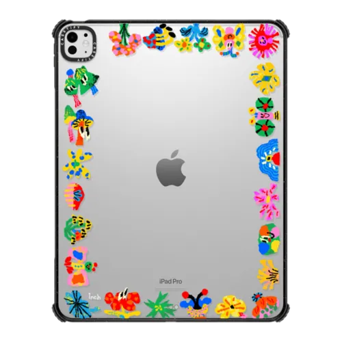 Hello_Earthlings! | iPad Pro 13-inch (M4/M5) / iPad Impact Case / Black | Image 1