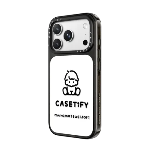 CASETiFY&muramatsushiori | iPhone 18 Pro Max / Impact Case MagSafe Compatible - Glossy / Glossy Black | Image 2