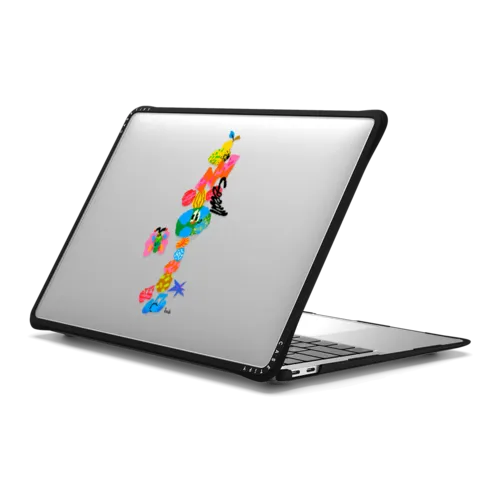 Chit Chat Club | MacBook Air 13-inch (M1 / Intel) / MacBook Impact Case / Black | Image 1