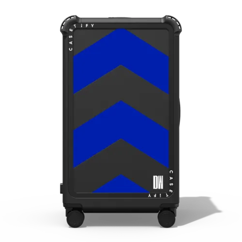 Custom Suitcase | 29" Check-In Trunk Suitcase / Bounce Suitcase / Matte Black | Image 1