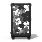 Black Sakura Bloom | 29" Check-In Trunk Suitcase / Bounce Suitcase / Matte Black | Image 1