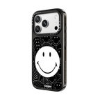 Smiley Phone Case - Black Edition | iPhone 18 Pro Max / Impact Case MagSafe Compatible - Glossy / Glossy Black | Image 2