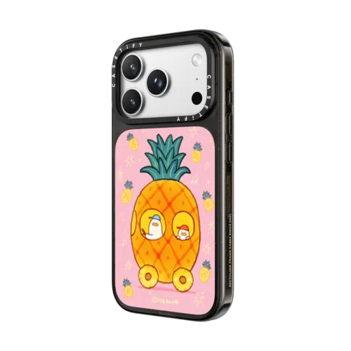 Pineapple Ride (Taiwan Exclusive) | iPhone 18 Pro Max / Impact Case MagSafe Compatible - Glossy / Glossy Black | Image 2
