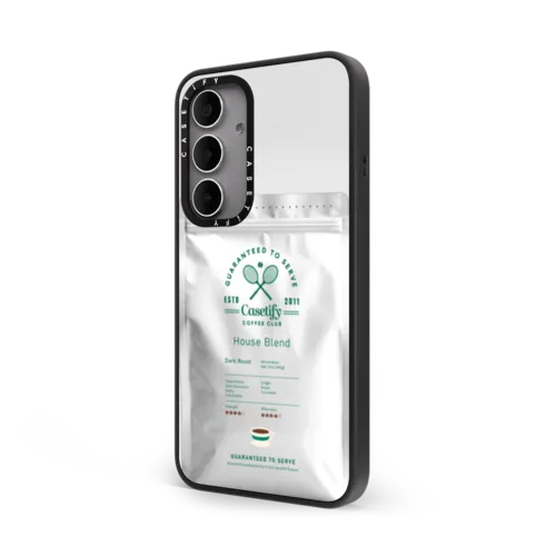 Coffee Bean Bag | Galaxy S24+ / Impact Case / Matte Black | Image 2