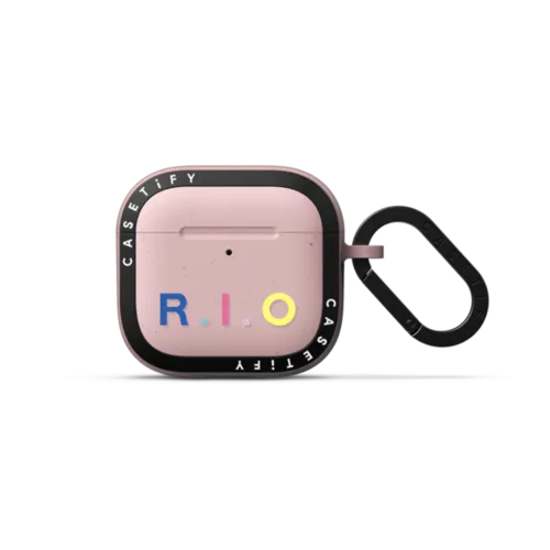 Custom Earbuds Case | AirPods 4 & 5 / Earbuds Bounce Case / Primrose Pink | Image 1