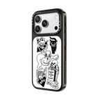 matt darling sticker case | iPhone 18 Pro Max / Impact Case MagSafe Compatible - Glossy / Glossy Black | Image 2