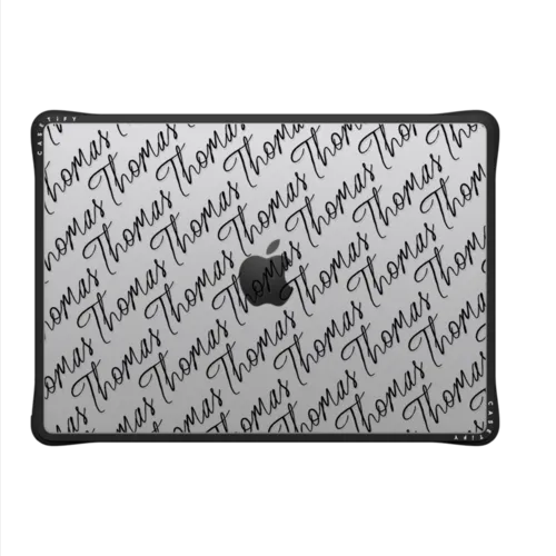 Custom MacBook Case | MacBook Pro 14-inch (M1 - M5) / MacBook Impact Case / Black | Image 2