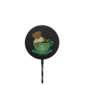 The Coffee Cub |   / PowerThru Magnetic Wireless Charger MagSafe Compatible / Black | Image 1