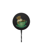 The Coffee Cub |   / PowerThru Magnetic Wireless Charger MagSafe Compatible / Black | Image 1
