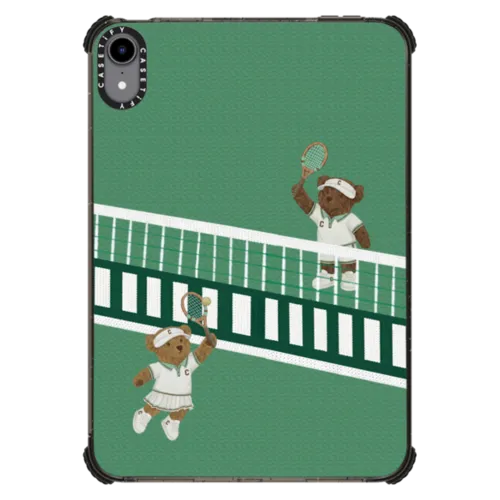 Bear Match | iPad mini (6th gen) / iPad Impact Case / Black | Image 1