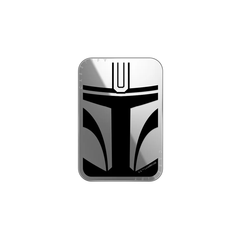 Mandalorian Helmet Snappy Cardholder Stand