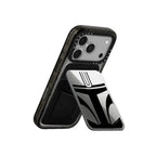 Mandalorian Helmet Snappy Cardholder Stand
