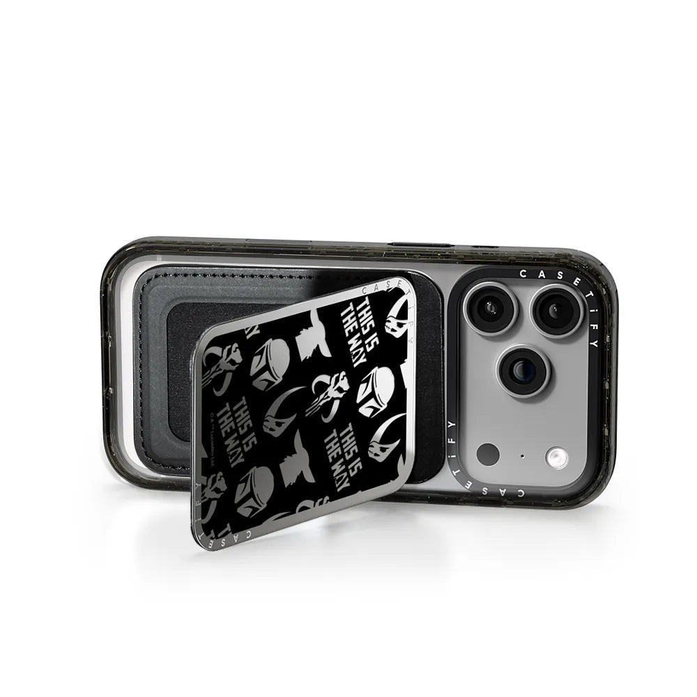This Is The Way Symbol Snappy Cardholder Stand
