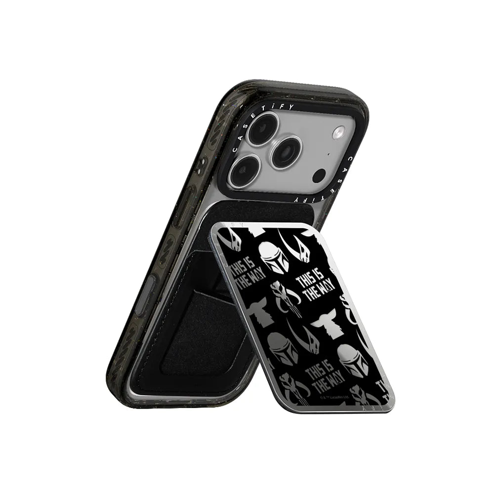 This Is The Way Symbol Snappy Cardholder Stand