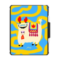 Hide and Seek Yak | iPad Pro 13-inch (M4/M5) / iPad Impact Folio Case / Black | Image 1