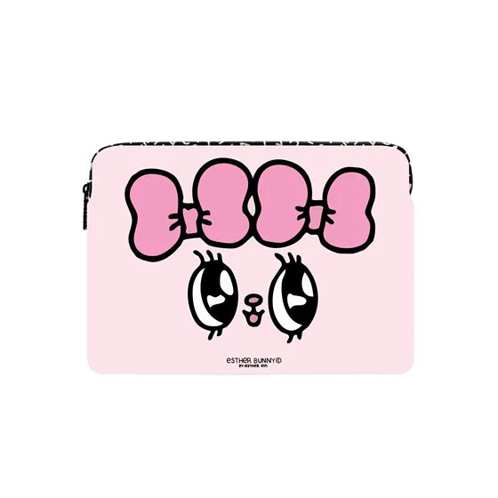 Esther Bunny Full Face Laptop Sleeve | Image 1