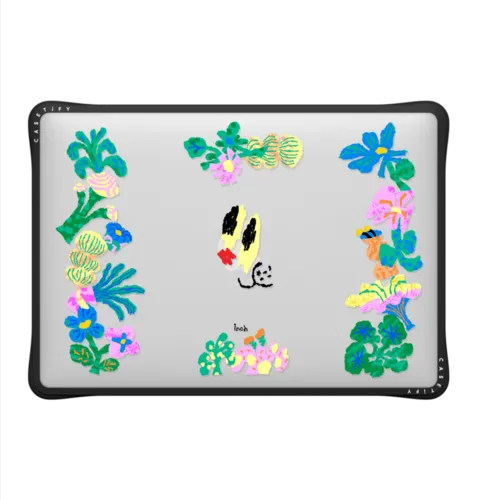 Don't Trim Me | MacBook Air 13-inch (M1 / Intel) / MacBook Impact Case / Black | Image 2
