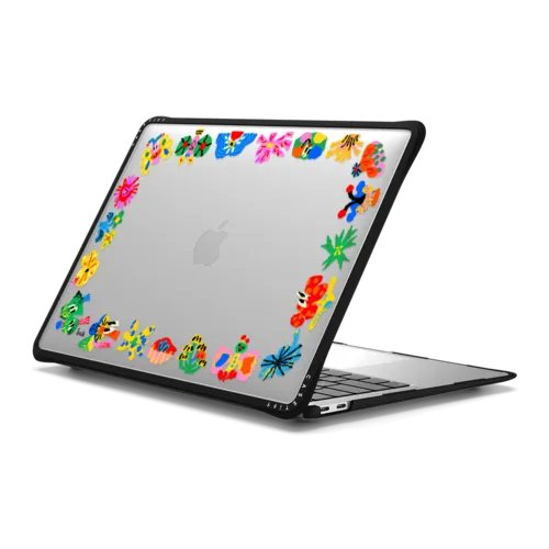 Hello_Earthlings! | MacBook Air 13-inch (M1 / Intel) / MacBook Impact Case / Black | Image 1