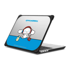 Sanrio Puppy Pals - Cinnamoroll Chilling Laptop Case | MacBook Pro 14-inch (M1 - M5) / MacBook Bounce Case / Black | Image 1