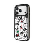 Tamagotchi Mimitchi Medley Pattern Case | iPhone 18 Pro Max / Impact Case MagSafe Compatible - Glossy / Glossy Black | Image 2