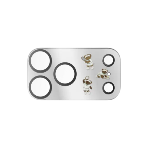 Country Club Bears | iPhone 17 Pro Max (Lens Protector) / Mirror Camera Lens Protector / Silver | Image 1
