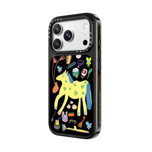 Horse Power - | iPhone 18 Pro Max / Impact Case MagSafe Compatible - Glossy / Glossy Black | Image 2