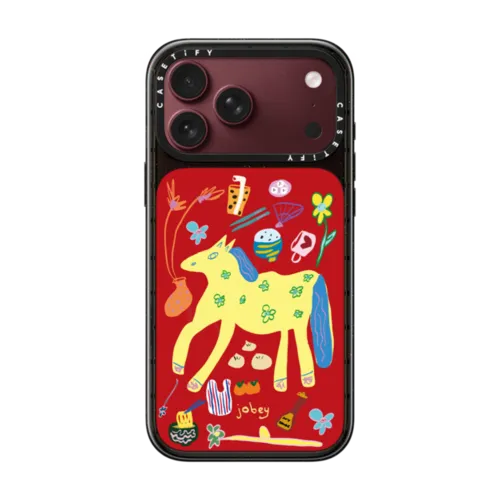 Horse Power | iPhone 18 Pro Max / Impact Case MagSafe Compatible - Glossy / Glossy Black | Image 1