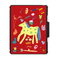 Horse Power | iPad Pro 13-inch (M4/M5) / iPad Impact Folio Case / Black | Image 1