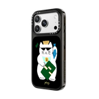 Cash Cat - | iPhone 18 Pro Max / Impact Case MagSafe Compatible - Glossy / Glossy Black | Image 2