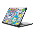 Tamagotchi Stickermania Laptop Case | MacBook Pro 16-inch (M1 - M5) / MacBook Bounce Case / Black | Image 1
