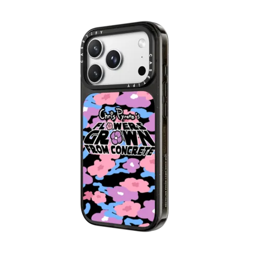 Camo Flowers | iPhone 18 Pro Max / Impact Case MagSafe Compatible - Glossy / Glossy Black | Image 2