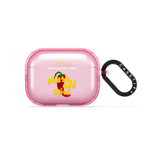Please Add Spice | AirPods Pro 3 / Earbuds Impact Case / Pink Fizz | Image 1