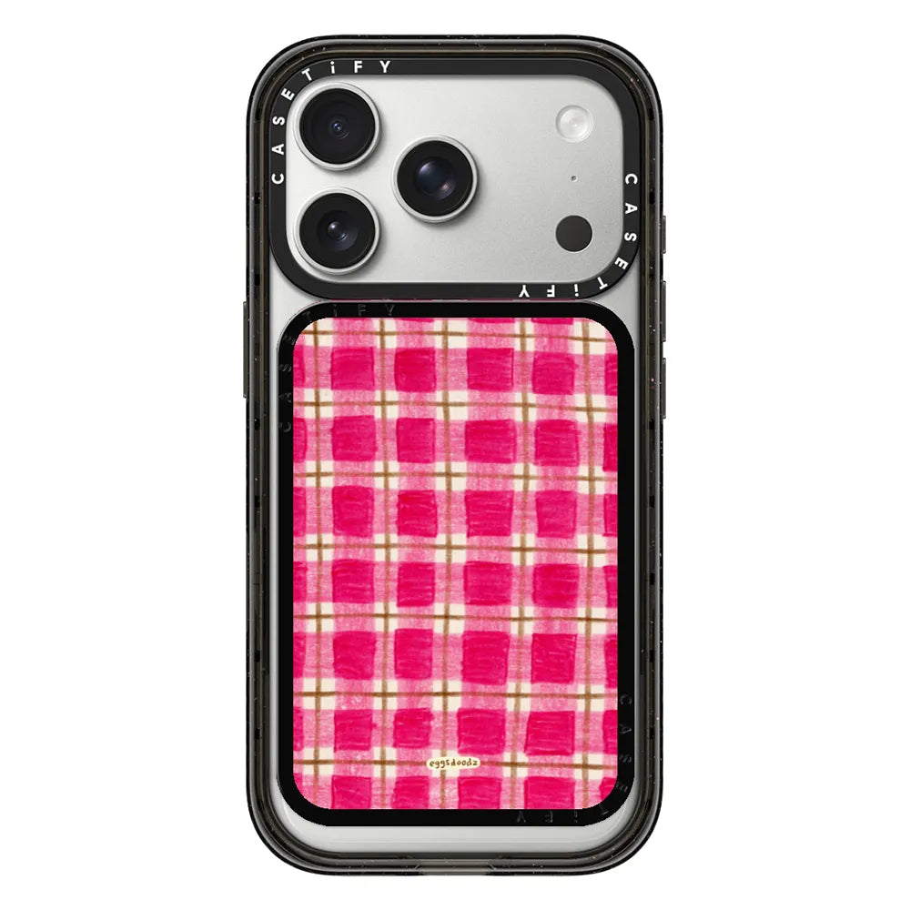 Pink and Brown Plaid | Image 1