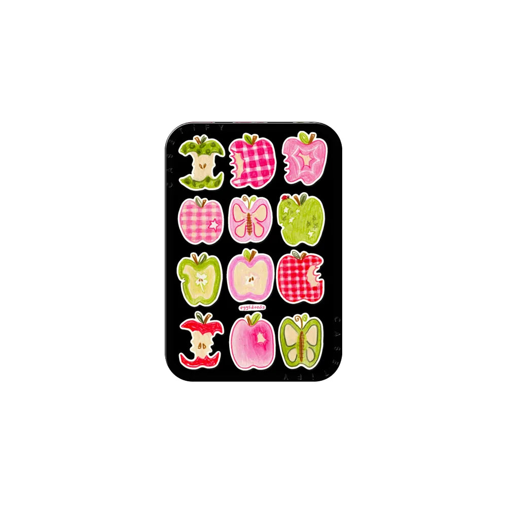 Gingham Apples