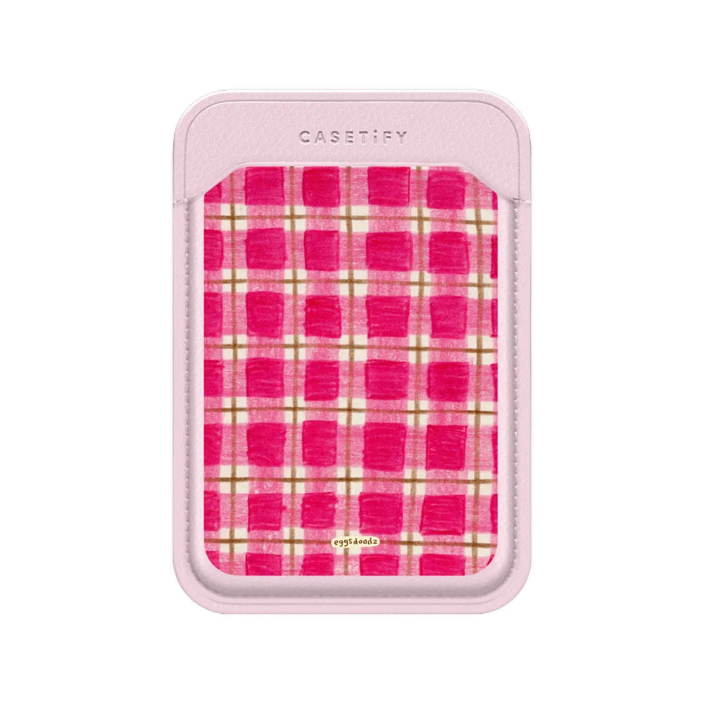 Pink and Brown Plaid