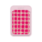 Pink and Brown Plaid