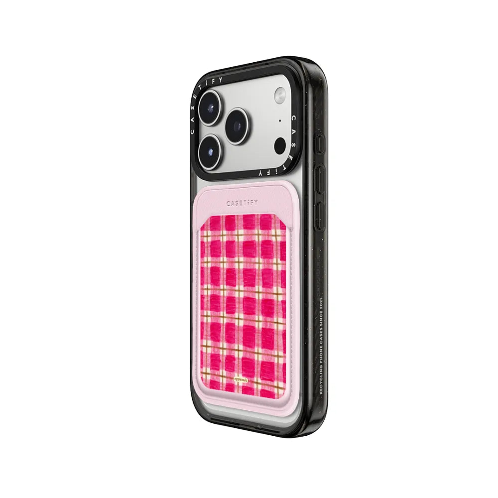 Pink and Brown Plaid