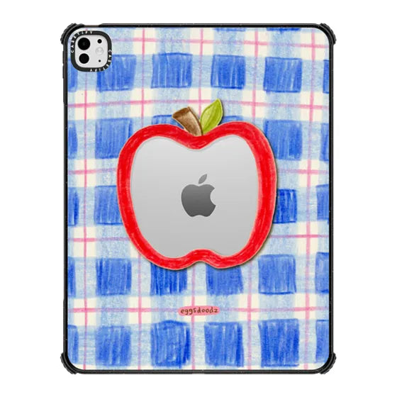 Checkered Apple Cut Out | Image 1
