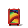Rainbow (ARC) | 21" Carry-On Suitcase / Bounce Suitcase / Cherry Red | Image 1