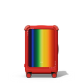 Rainbow Pathway | 21" Carry-On Suitcase / Bounce Suitcase / Cherry Red | Image 1