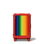 Rainbow Pathway | 21" Carry-On Suitcase / Bounce Suitcase / Cherry Red | Image 1