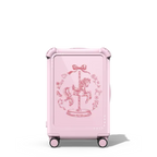 The Royal Carousel | 21" Carry-On Suitcase / Bounce Suitcase / Glossy Primrose Pink | Image 1