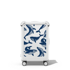 Blue Whale | 21" Carry-On Suitcase / Bounce Suitcase / Glossy Cloud White | Image 1