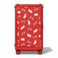 Rabbit Ribbon | 29" Check-In Trunk Suitcase / Bounce Suitcase / Cherry Red | Image 1