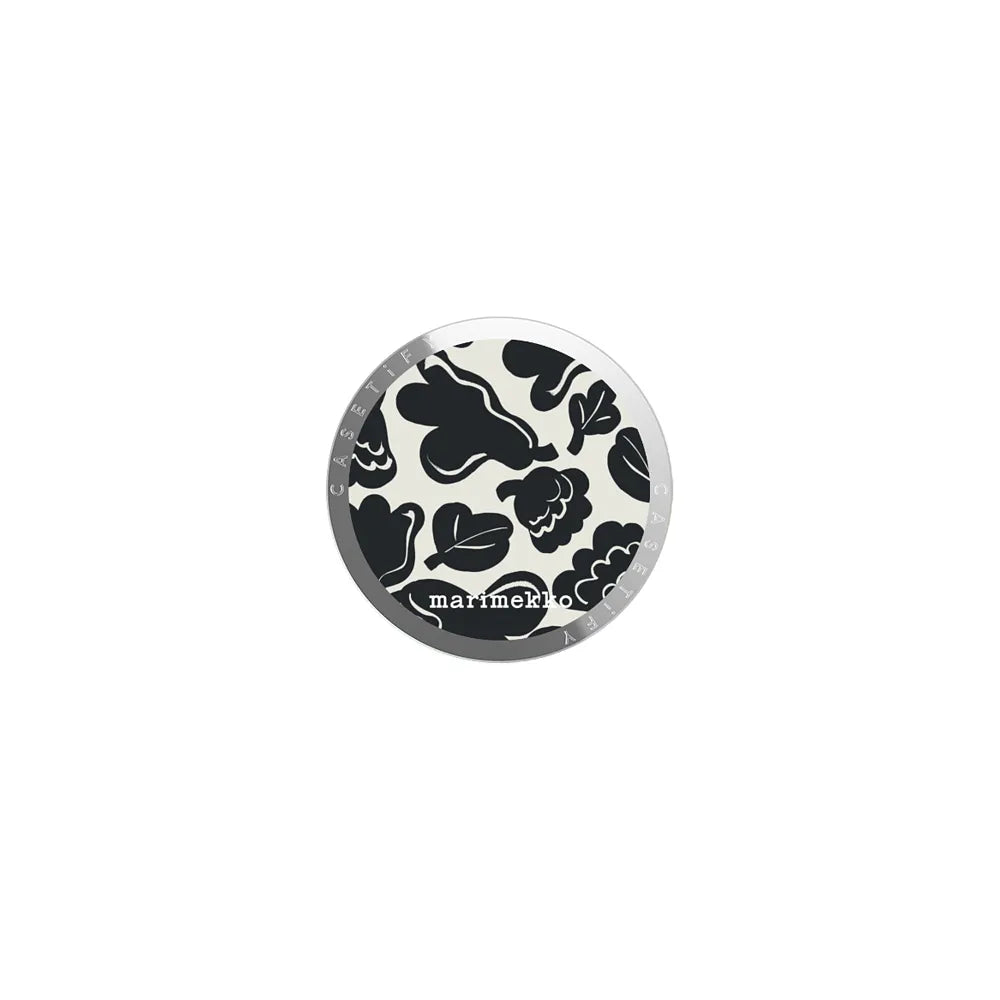 Marimekko Kukasta Kukkaan (Black & White) Snappy Grip Stand