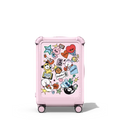 BT21 SUITCASE | 21" Carry-On Suitcase / Bounce Suitcase / Glossy Primrose Pink | Image 1