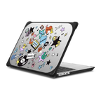 BT21 Frame Laptop Case | MacBook Pro 14-inch (M1 - M5) / MacBook Bounce Case / Black | Image 1