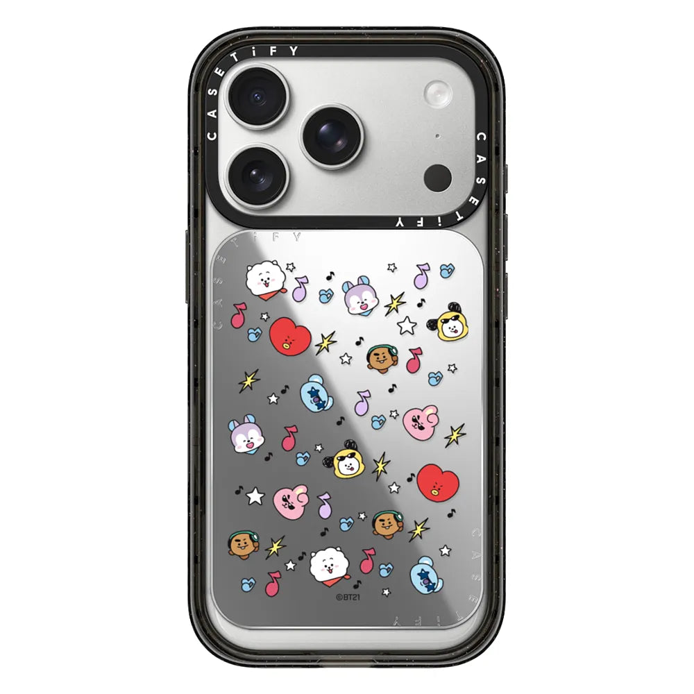BT21 Pattern Snappy Cardholder Stand | Image 1